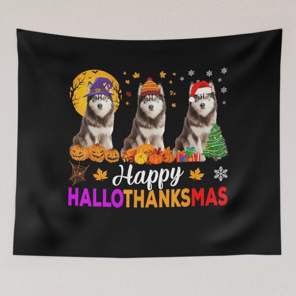 Item preview, Tree Happy Christmas Hallothanksmas Merry 2025 Vintage designed and sold by JamieFmorriSS.