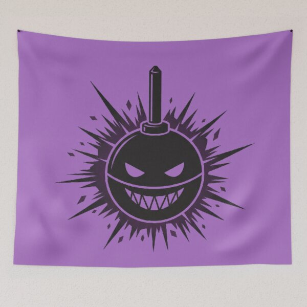 Item preview, Bomb Fiend Minimal Icon Purple Reze designed and sold by Amelia Design.