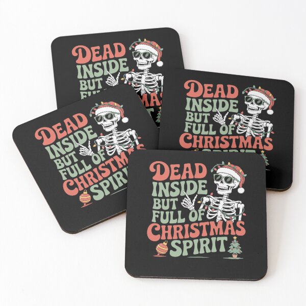Item preview, Dead Inside but Full of Christmas Spirit designed and sold by Mateusz Majcherek.