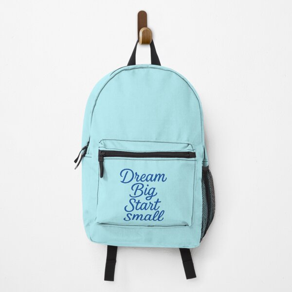 Item preview, Dream Big, Start Small – Aesthetic Motivational Quote Typography Design designed and sold by Dezpro.