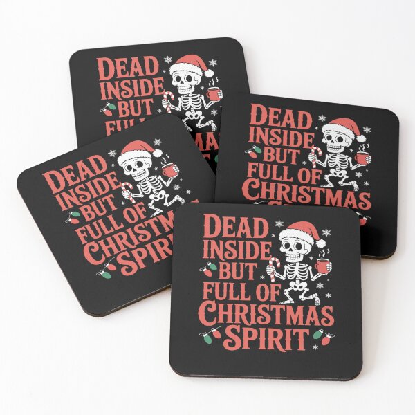 Item preview, Dead Inside but Full of Christmas Spirit designed and sold by Mateusz Majcherek.