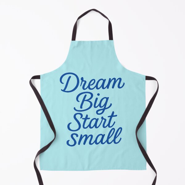 Item preview, Dream Big, Start Small – Aesthetic Motivational Quote Typography Design designed and sold by Dezpro.