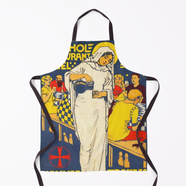 Item preview, Vintage Basel Restaurant Poster | Art Nouveau Style | Early 20th Century Design | Alcohol-Free Dining | Bold Colors & Typography designed and sold by artofuniverse.