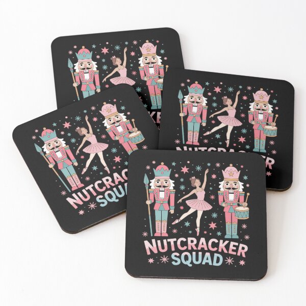 Item preview, Nutcracker Fmaily Squad Holiday Vintage Retro Christmas Classic designed and sold by StacyBattleArt.