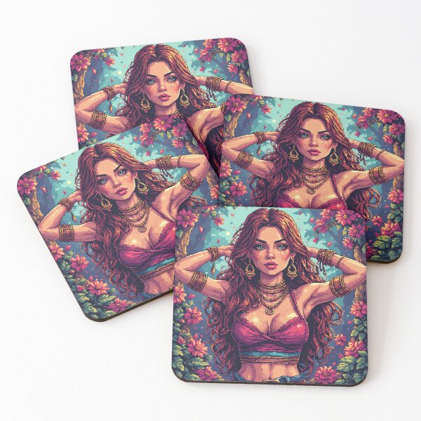 Item preview, Retro Beautiful Girl  designed and sold by jimcaza.