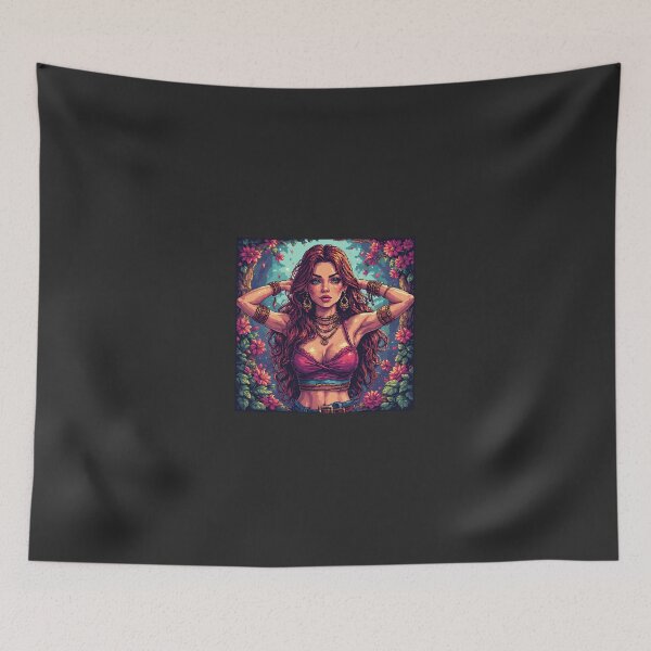 Item preview, Retro Beautiful Girl  designed and sold by jimcaza.