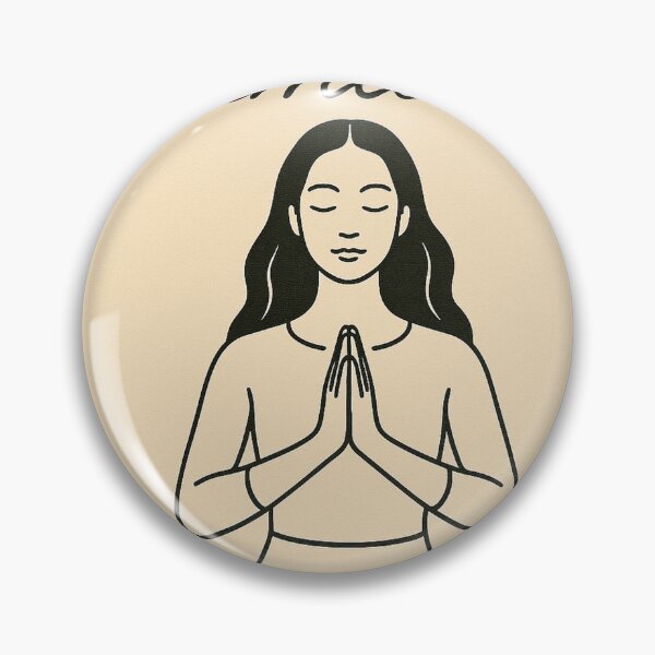 Artikelvorschau, Namaste Yoga Meditations Illustration entworfen und verkauft von Catiess.