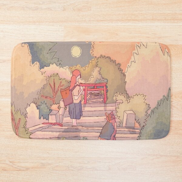 Item preview, Down the stairs of autumn designed and sold by Swadeillustrations.