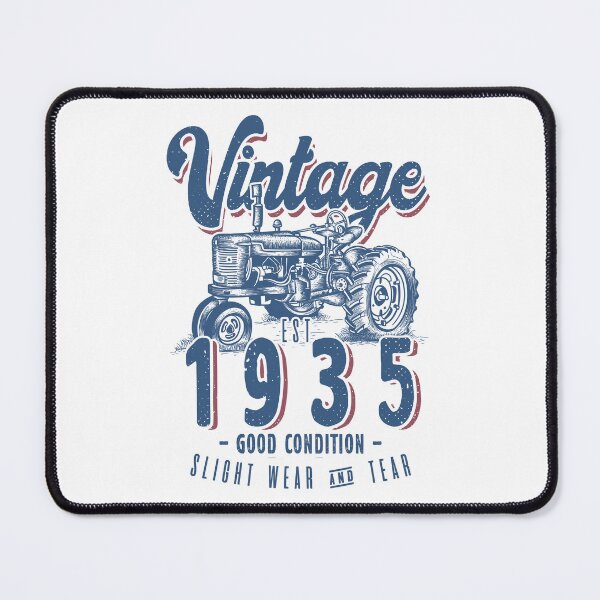 Item preview, Vintage Tractor Farmer Birthday Born In 1935 designed and sold by JRRTs.