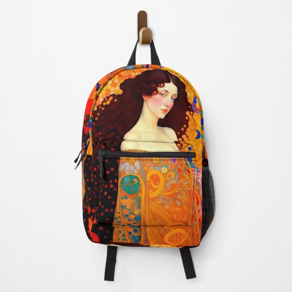 Item preview, Klimt's Muse: Auburn Harmony in Mosaic designed and sold by LanaGustavsson.