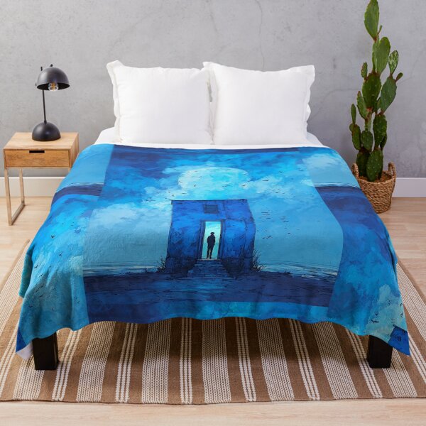 Item preview, Dreamy Blue Surrealism designed and sold by bapupa.