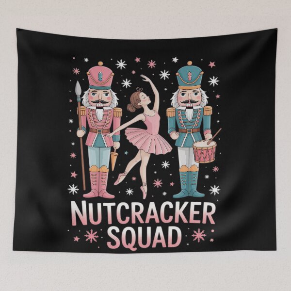 Item preview, Nutcracker Holiday Christmas Fmaily Retro Squad Classic Vintage designed and sold by StacyBattleArt.