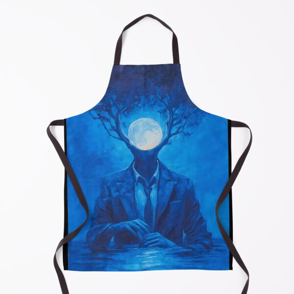 Artikelvorschau, Melancholischer blauer Surrealismus entworfen und verkauft von bapupa.