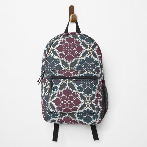 Item preview, Red Flower Ikat on red base designed and sold by Dechaphopearsri.