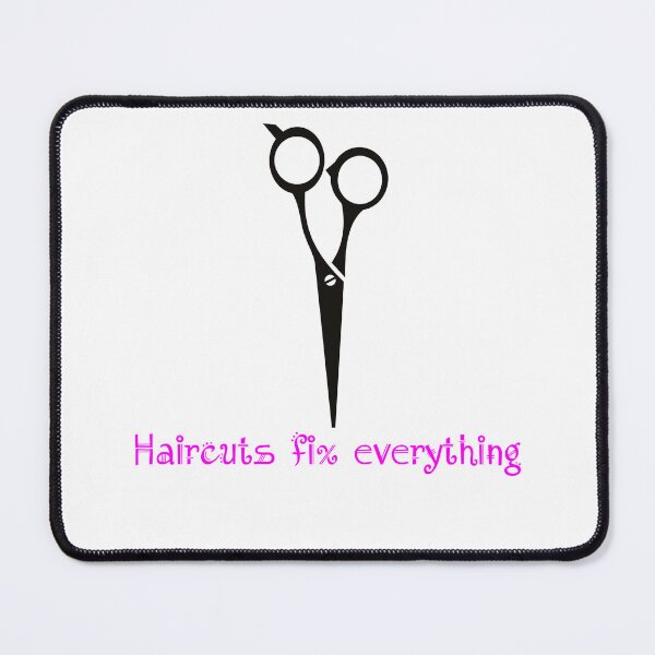 Item preview, Haircuts fix everything designed and sold by LazyPixelCo.