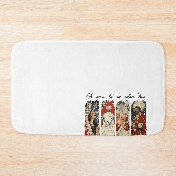 Item preview, him come merry let us christmas adore classic retro funny vintage o designed and sold by MelissaroBoxley.