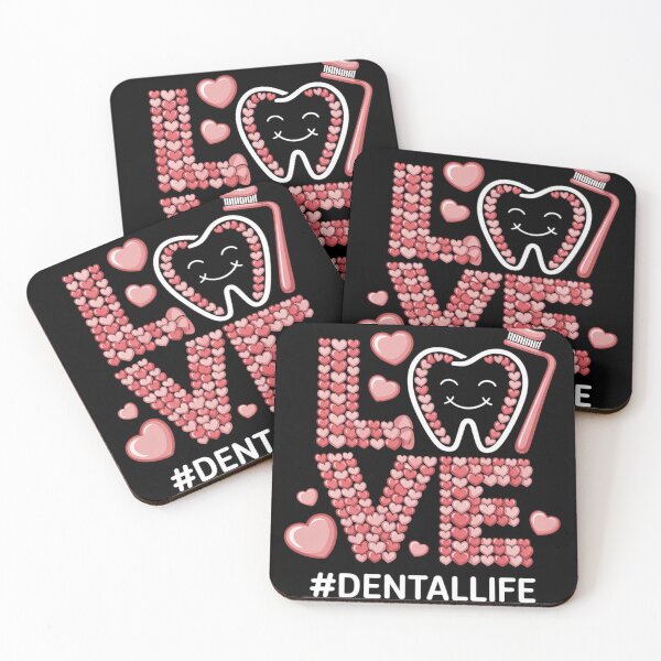 Item preview, LOVE Tooth Heart Dental Life Valentine's Day1 designed and sold by RoyTill0Art.