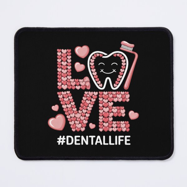 Item preview, LOVE Tooth Heart Dental Life Valentine's Day1 designed and sold by RoyTill0Art.