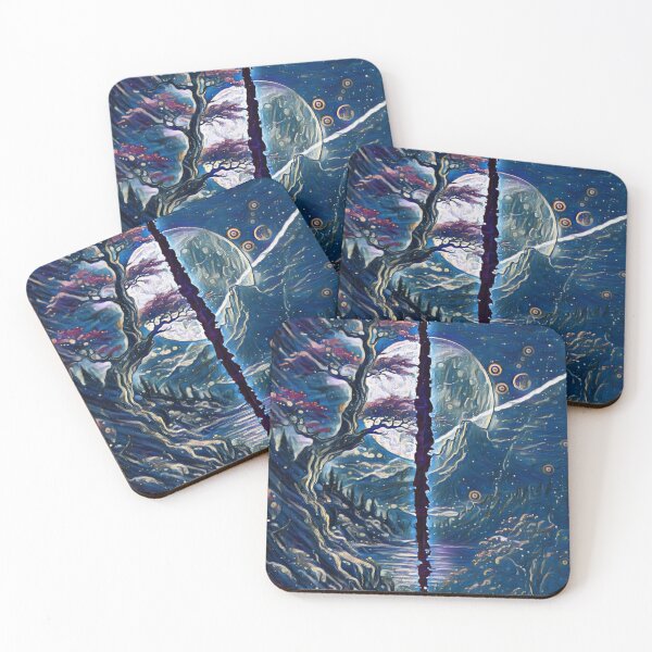 Item preview, Fractured Realms – A Surreal Fusion of Earth and Cosmos designed and sold by WittyUnknown.