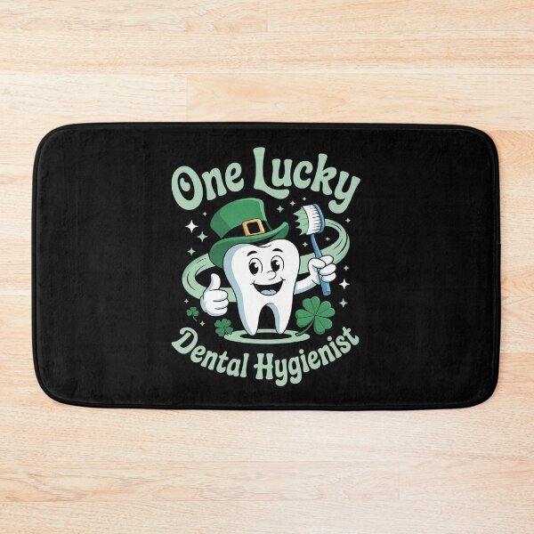 Item preview, Lucky Dental Hygienist St Patricks Day Dental Squad Shamrock designed and sold by RoyTill0Art.