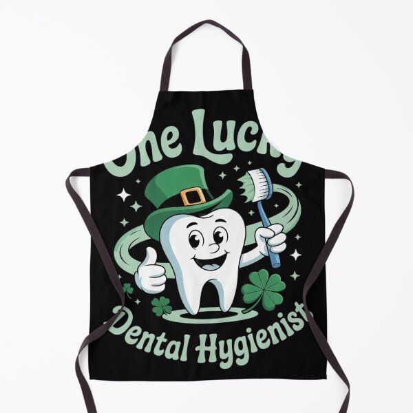 Item preview, Lucky Dental Hygienist St Patricks Day Dental Squad Shamrock designed and sold by RoyTill0Art.