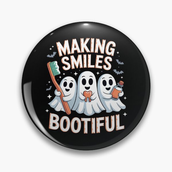 Item preview, Making Smiles Bootiful Halloween Ghost Dentist Dental 1 designed and sold by RoyTill0Art.