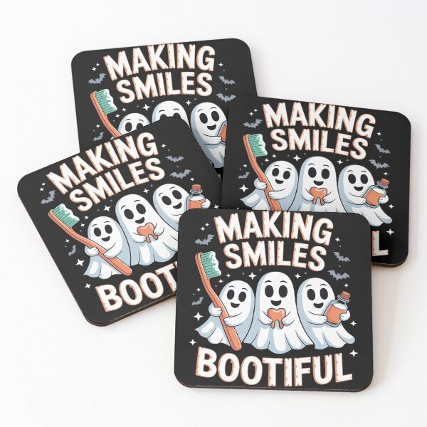 Item preview, Making Smiles Bootiful Halloween Ghost Dentist Dental 1 designed and sold by RoyTill0Art.