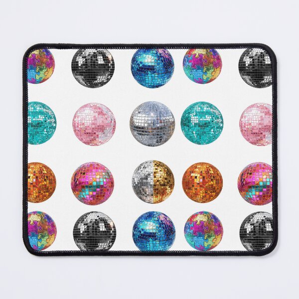 Item preview, Colorful Disco Balls and Puzzle Globe Art Set designed and sold by Anastasiia Yurevych.