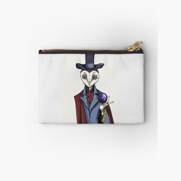 Item preview, Owl magician hand drawn illustration designed and sold by Vintage Designs +.