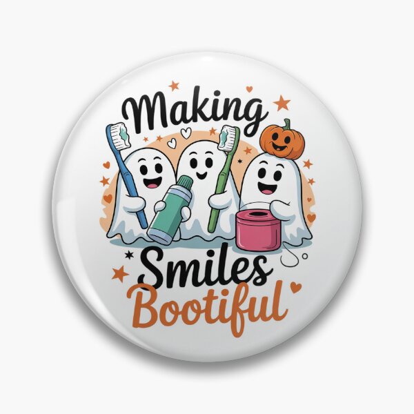 Item preview, Making Smiles Bootiful Halloween Ghost Dentist Dental designed and sold by RoyTill0Art.