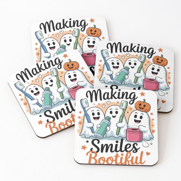 Item preview, Making Smiles Bootiful Halloween Ghost Dentist Dental designed and sold by RoyTill0Art.