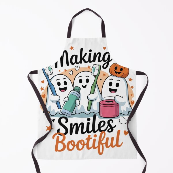 Item preview, Making Smiles Bootiful Halloween Ghost Dentist Dental designed and sold by RoyTill0Art.