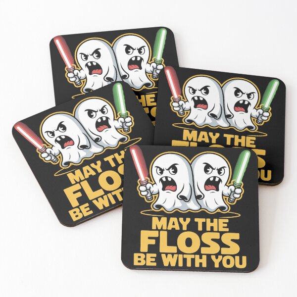 Item preview, May The Floss Be With You Dental Hygienist Tooth  designed and sold by RoyTill0Art.