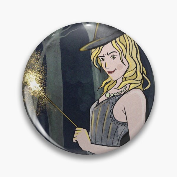 Item preview, The Good Witch illustration designed and sold by Vintage Designs +.