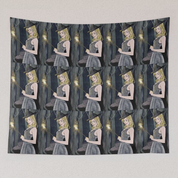 Item preview, The Good Witch illustration designed and sold by Vintage Designs +.