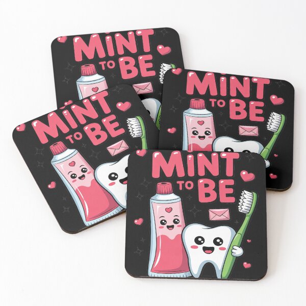 Item preview, Mint To Be Dental Dentist Valentine Toothpaste and Tooth designed and sold by RoyTill0Art.
