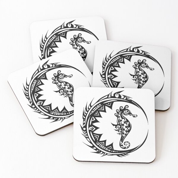 Item preview, Tribal Seahorse Moon designed and sold by Bronxartdesign.