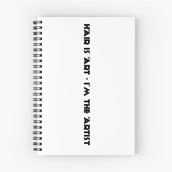Item preview, HAIR IS ART - I'M THE ARTIST - BARBER & HAIRSTYLIST QUOTE DESIGN designed and sold by LazyPixelCo.