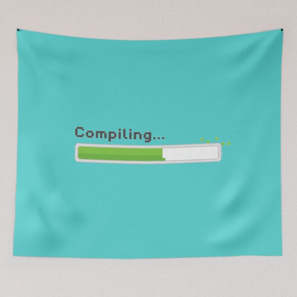 Item preview, Don’t Talk I’m Compiling Art designed and sold by WiserShop.