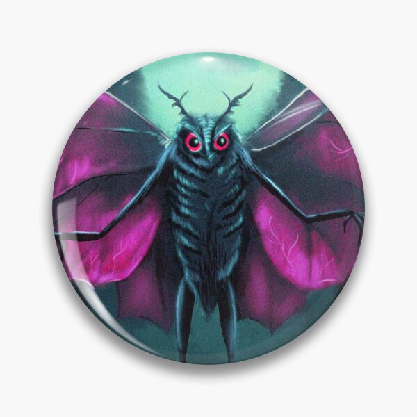 Item preview, The Mothman of Point Pleasant drawing designed and sold by Vintage Designs +.
