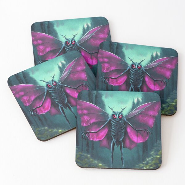 Item preview, The Mothman of Point Pleasant drawing designed and sold by Vintage Designs +.