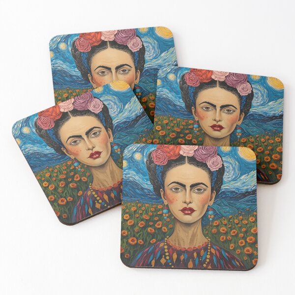 Item preview, Starry Bloom Portrait – Artistic Fusion designed and sold by Design-Horizons.