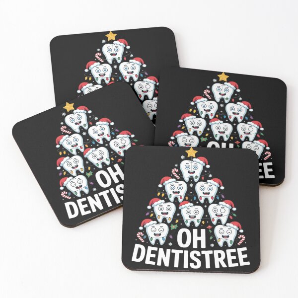 Item preview, Oh Dentistree Toothbrush Teeth Xmas Lights Tree Christmas designed and sold by RoyTill0Art.