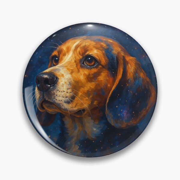 Item preview, Beagle – Star born Pup Portrait designed and sold by BadaBingBear.