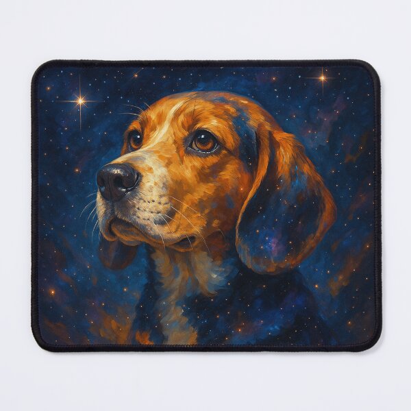Item preview, Beagle – Star born Pup Portrait designed and sold by BadaBingBear.