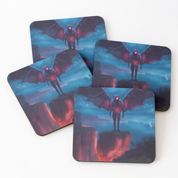 Item preview, The Mothman of Point Pleasant drawing designed and sold by Vintage Designs +.