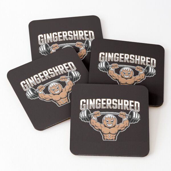 Item preview, Gingershred Bodybuilding – Xmas Weightlifting Gym Humor designed and sold by Redgiant87x.