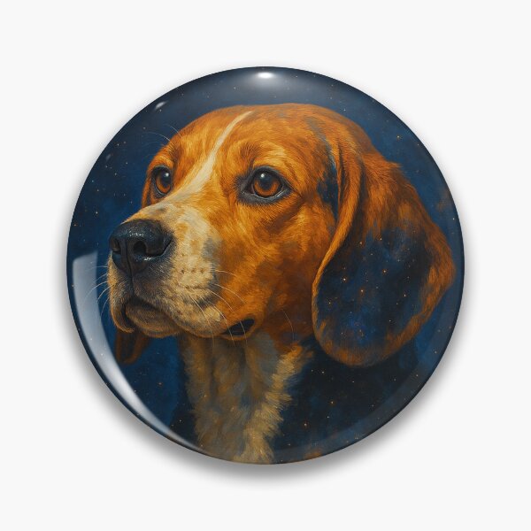 Item preview, Beagle – Star born Pup Portrait - Tri Colour  designed and sold by BadaBingBear.