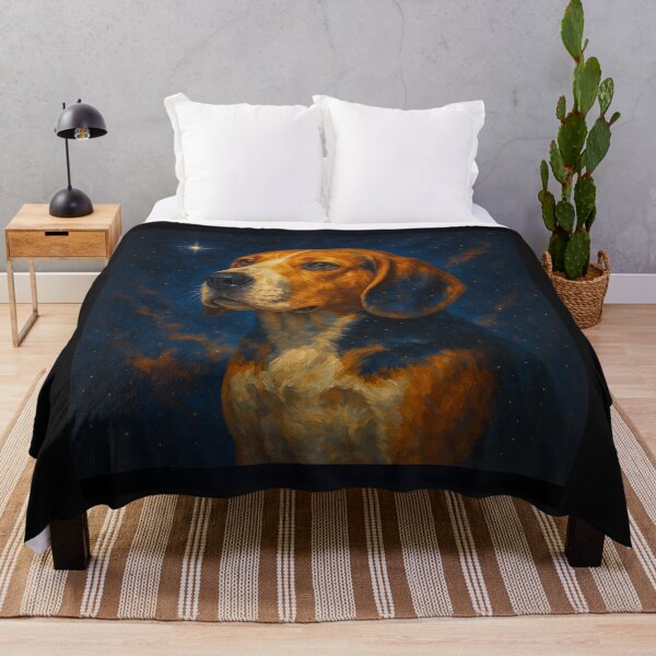 Item preview, Beagle – Star born Pup Portrait - Tri Colour designed and sold by BadaBingBear.