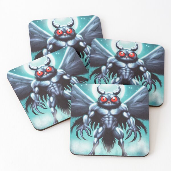 Item preview, The Mothman of Point Pleasant drawing designed and sold by Vintage Designs +.